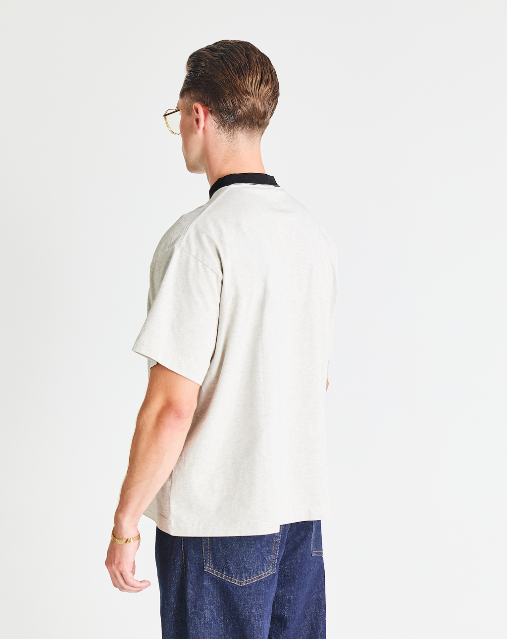 Oversized Two Tone Tshirt