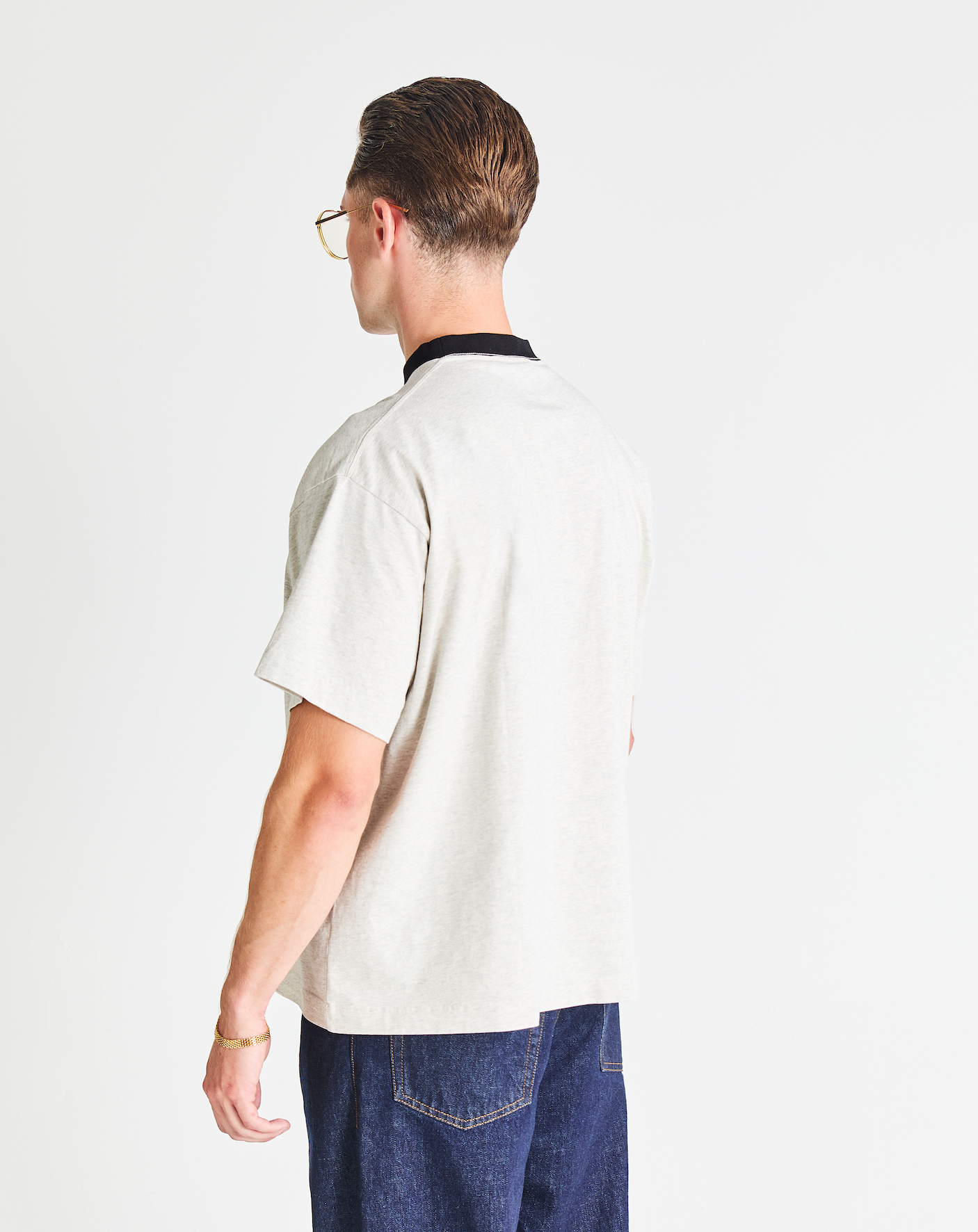 Oversized Two Tone Tshirt