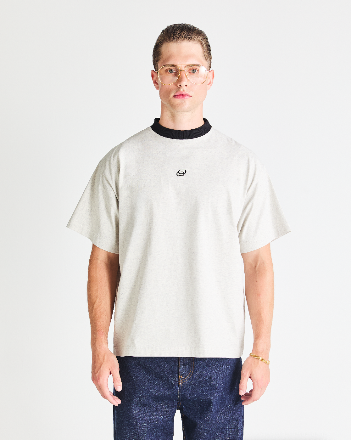 Oversized Two Tone Tshirt