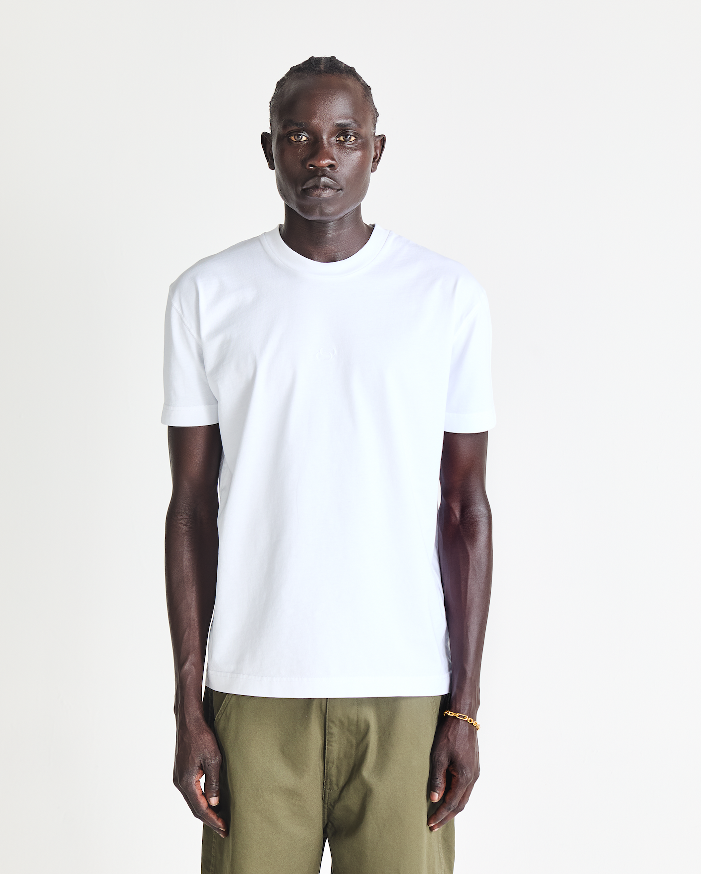 Damarco Slim White Tshirt