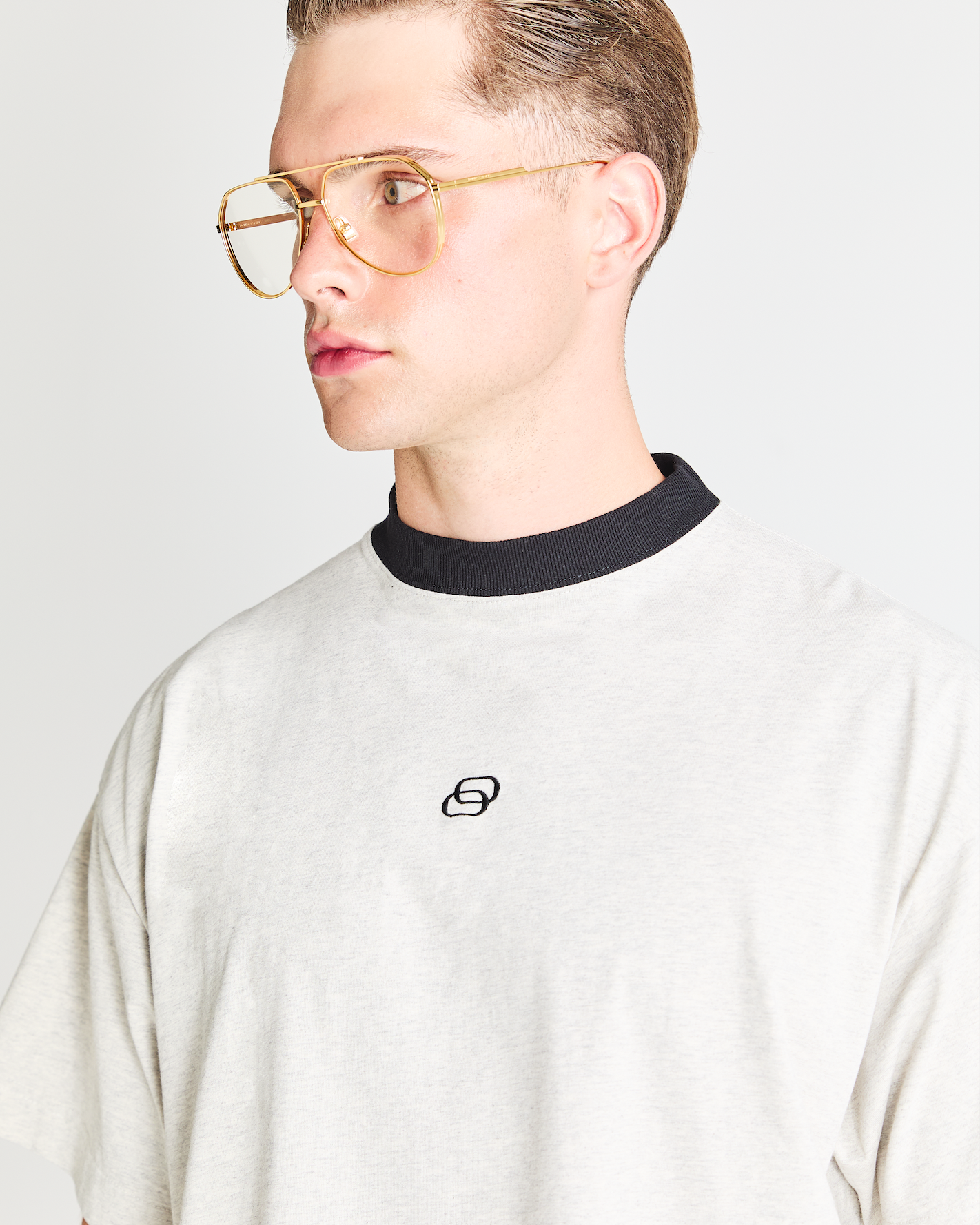 Oversized Two Tone Tshirt