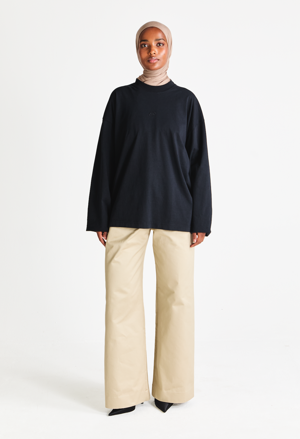 Long Sleeve Black T-shirt