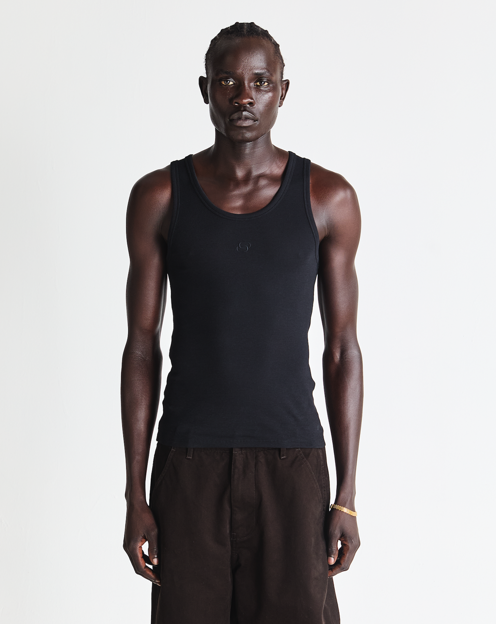 Mens Black Vest