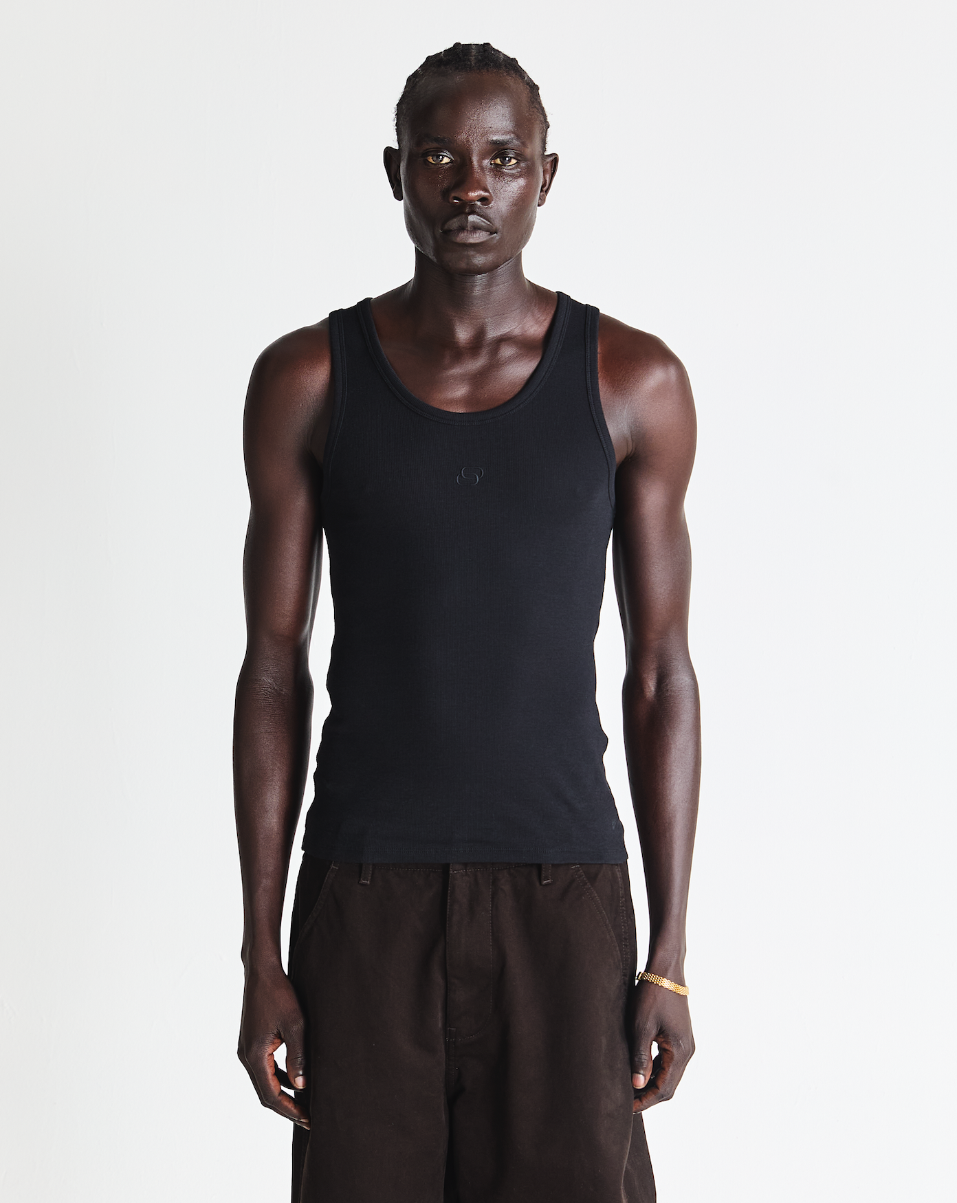 Mens Black Vest