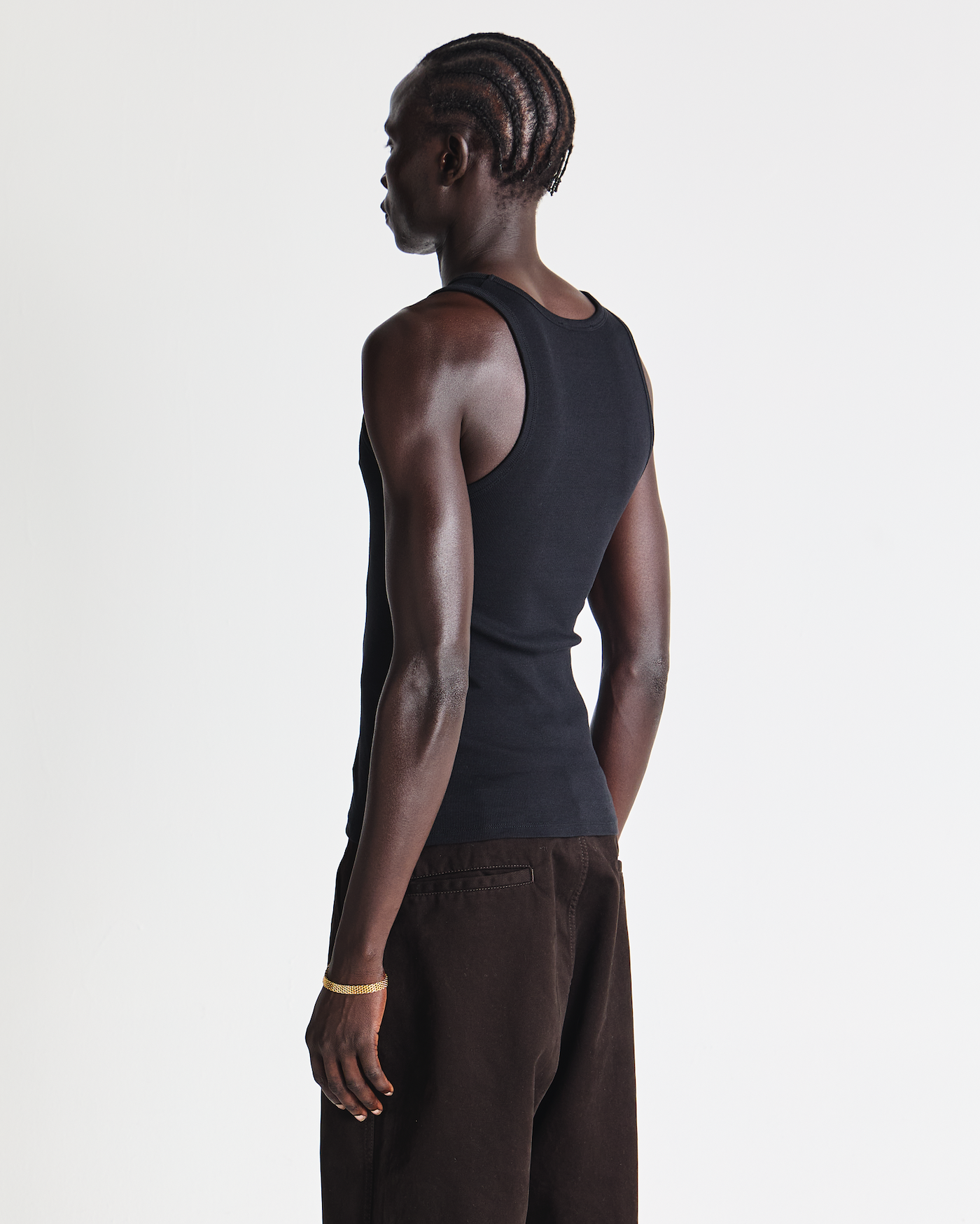 Mens Black Vest