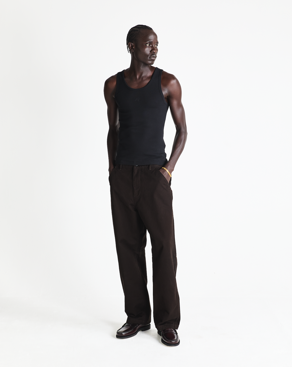 Mens Black Vest