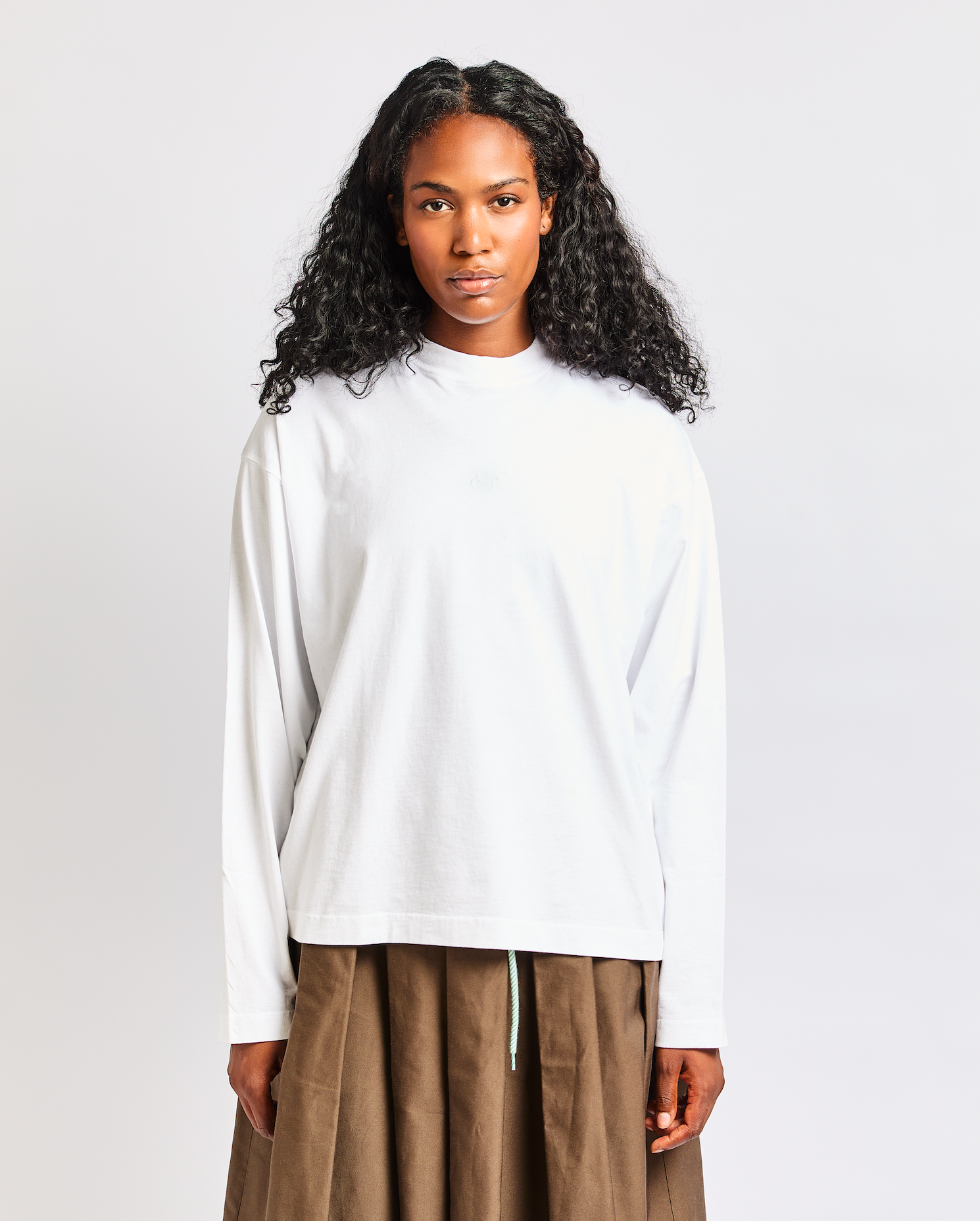 Long Sleeve White T-shirt
