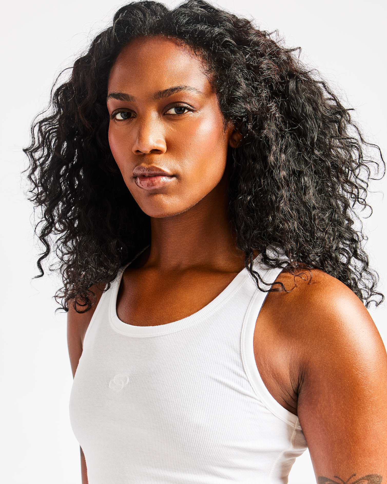 Women's White Vest