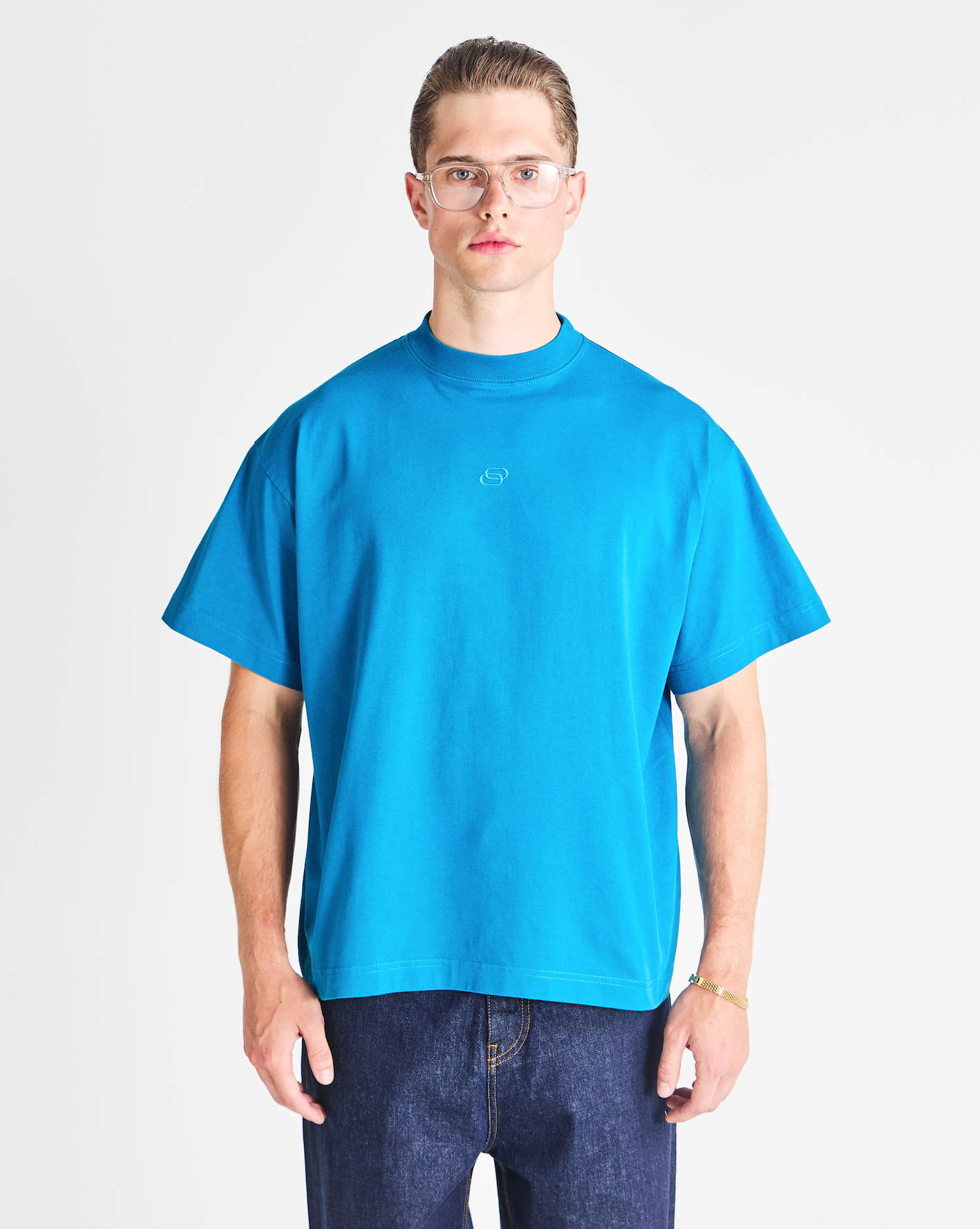 OVERSIZED URANUS BLUE TSHIRT