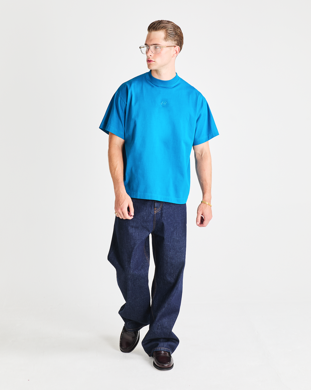 OVERSIZED URANUS BLUE TSHIRT