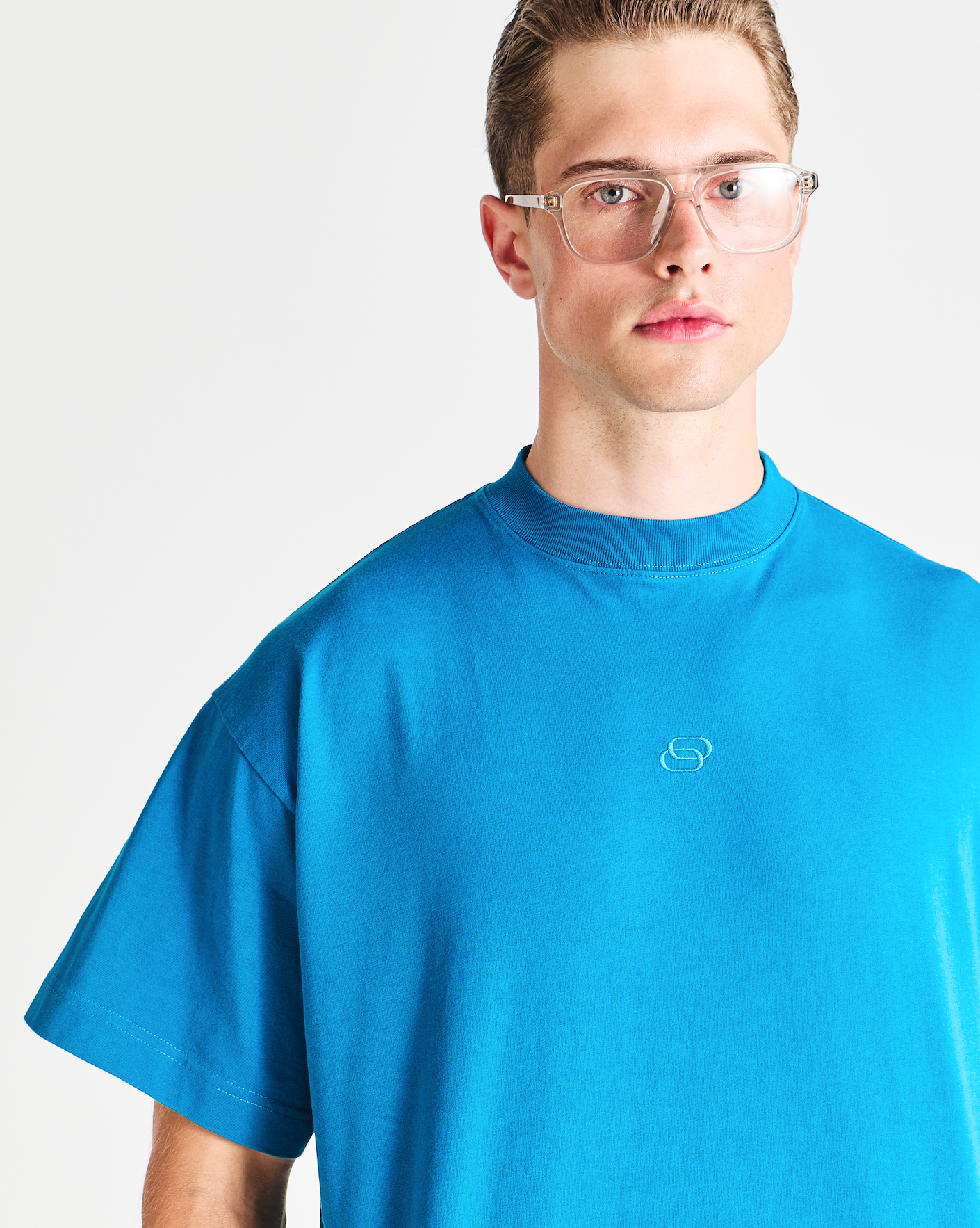OVERSIZED URANUS BLUE TSHIRT